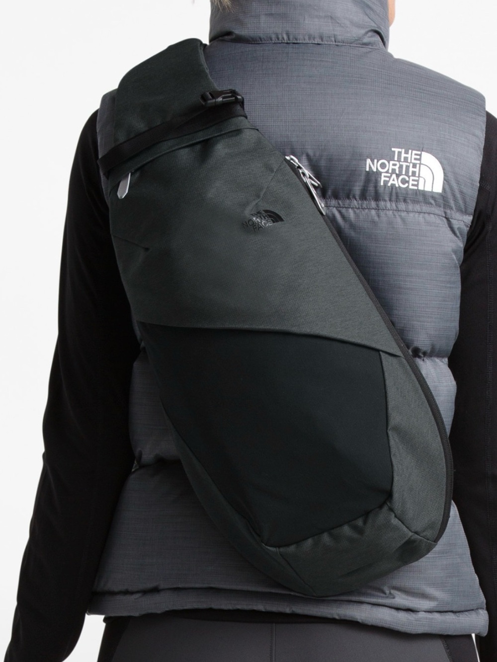 The North Face Electra Sling Bag Charcoal - Outdoor